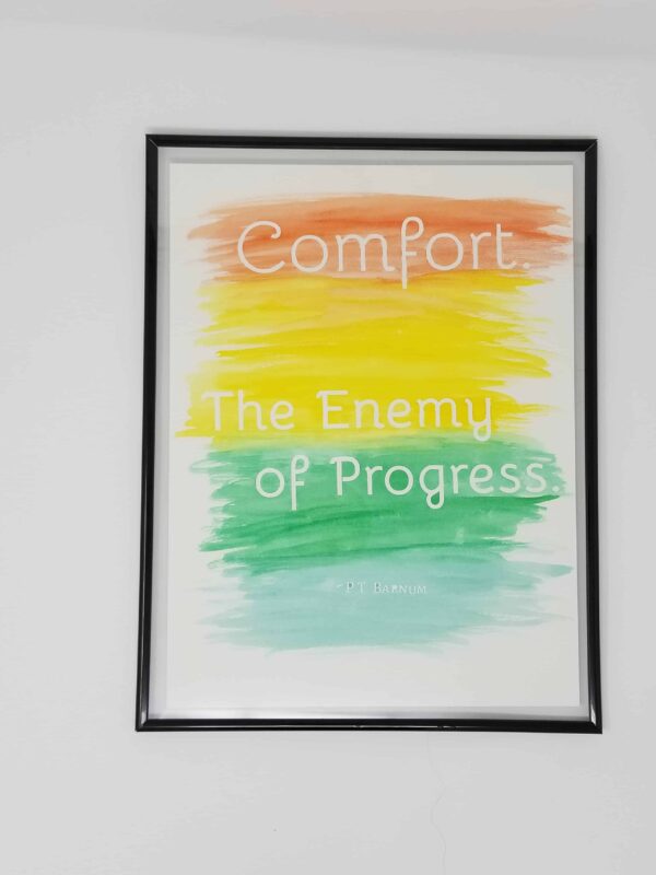Comfort Saying Watercolor Picture