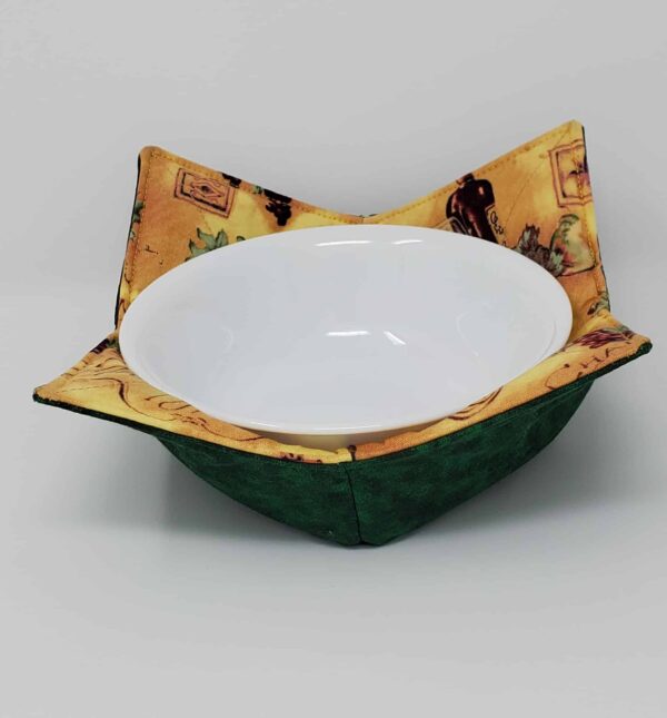 French Vineyard Microwave Bowl Cozy - Image 2