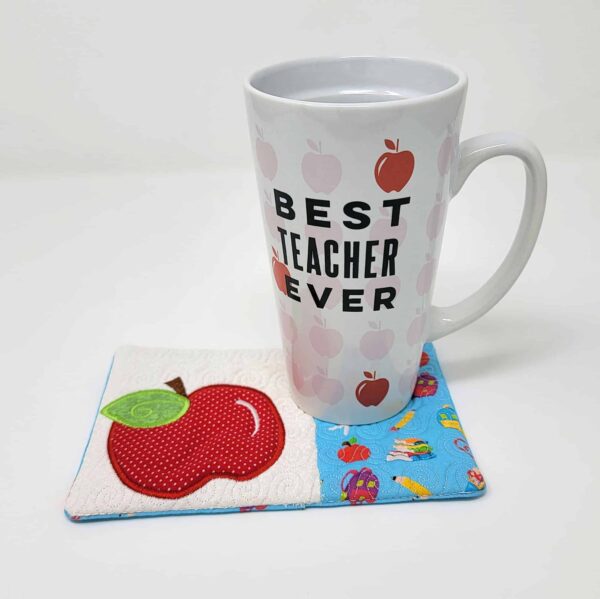 Apple Mug Rug - Image 3