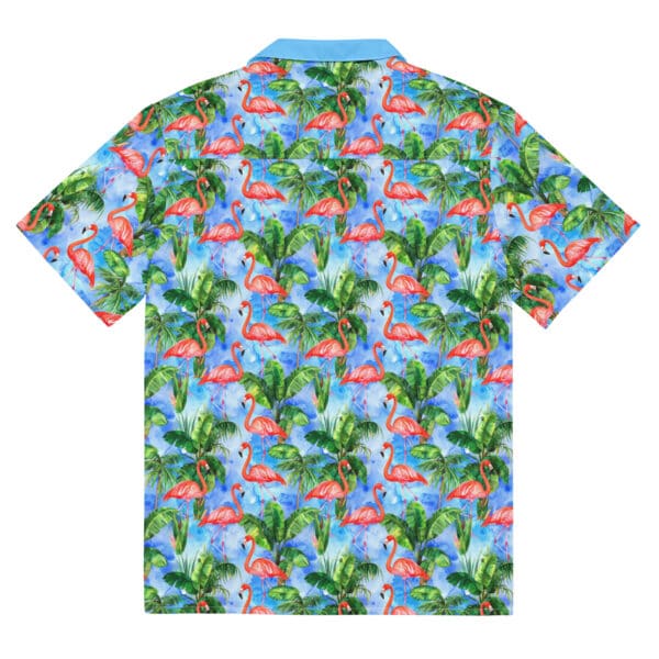 Flamingo Lagoon Aloha Shirt – 2025 Pattern Play Collection - Image 9