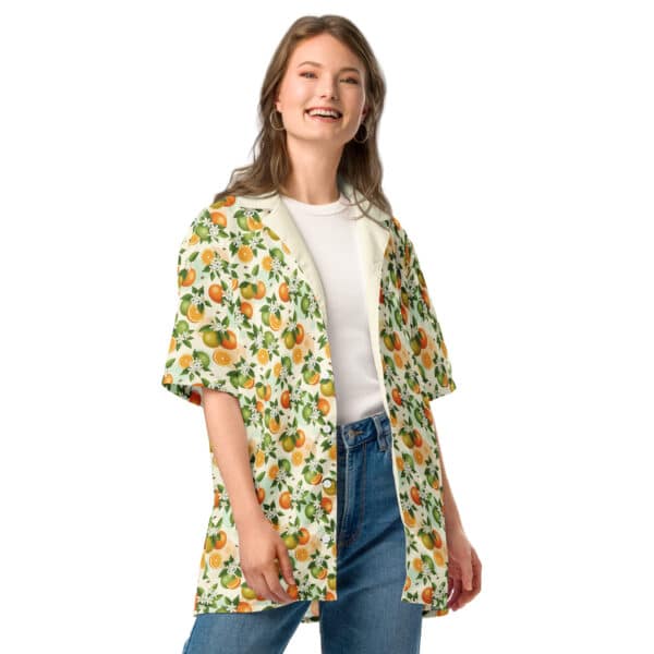 Florida Citrus Aloha Shirt – Pattern Play Collection (2025 Release) - Image 5