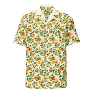 Florida Citrus Aloha Shirt – Pattern Play Collection (2025 Release)