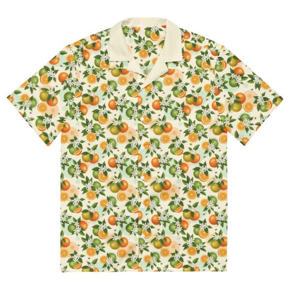 Florida Citrus Aloha Shirt – Pattern Play Collection (2025 Release) - Image 9