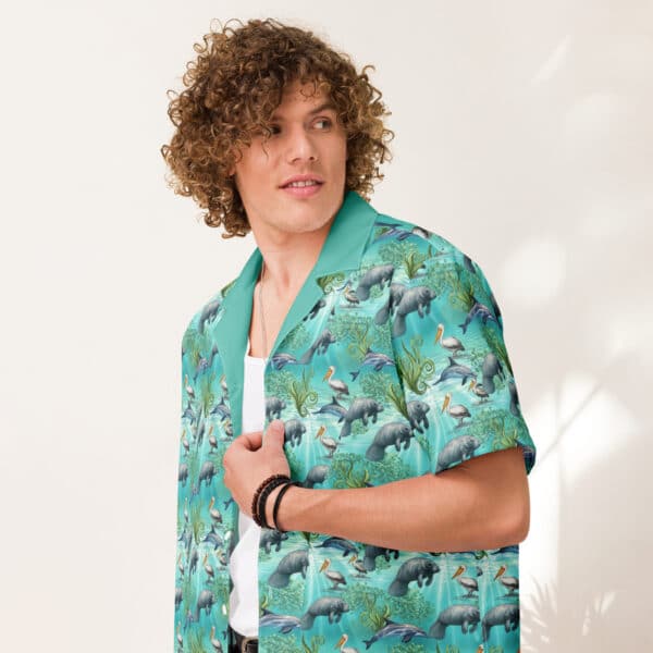 Underwater Paradise Aloha Shirt – 2025 Pattern Play Collection - Image 7