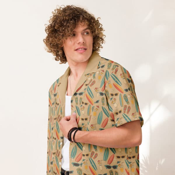 Beachcomber Summer Aloha Shirt – 2025 Pattern Play Collection - Image 5