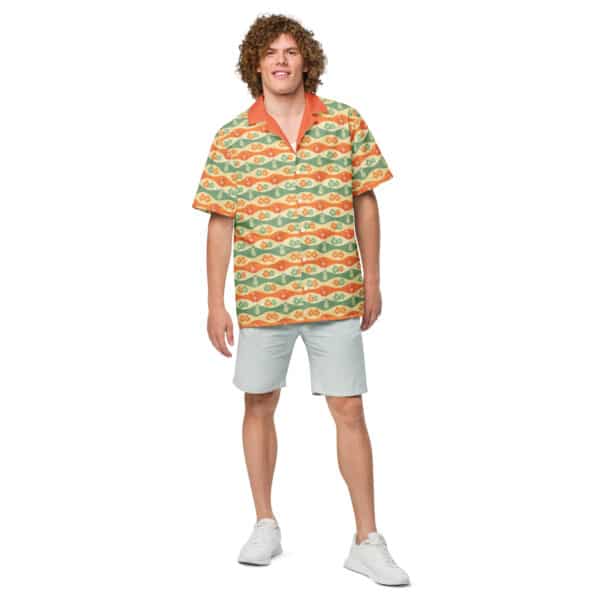 Pineapple Wave Aloha Shirt – 2025 Pattern Play Collection - Image 8