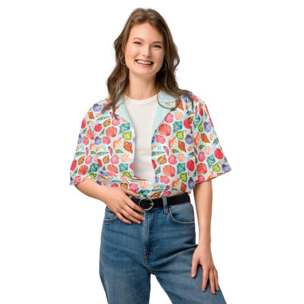 Shells on the Beach Aloha Shirt – 2025 Pattern Play Collection - Image 3