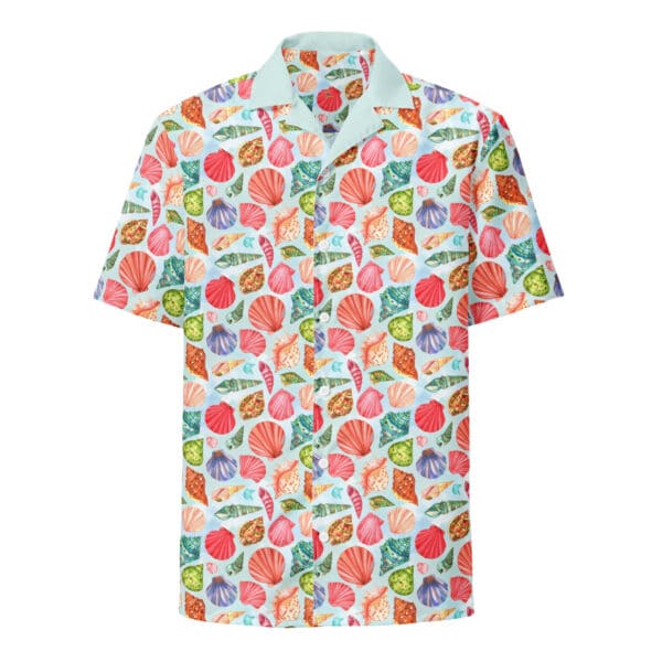 Shells on the Beach Aloha Shirt – 2025 Pattern Play Collection - Image 8