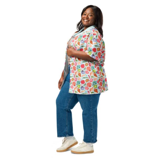 Shells on the Beach Aloha Shirt – 2025 Pattern Play Collection - Image 2