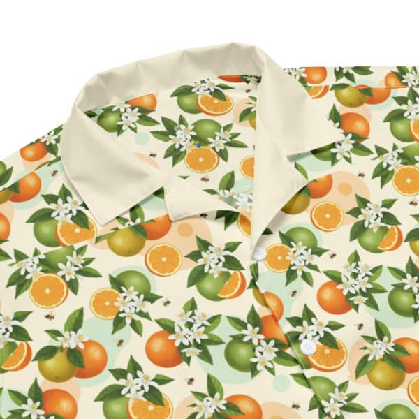 Florida Citrus Aloha Shirt – Pattern Play Collection (2025 Release) - Image 8