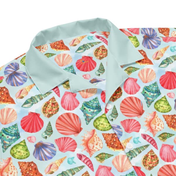 Shells on the Beach Aloha Shirt – 2025 Pattern Play Collection