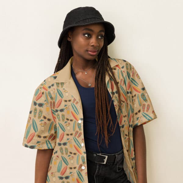 Beachcomber Summer Aloha Shirt – 2025 Pattern Play Collection - Image 4